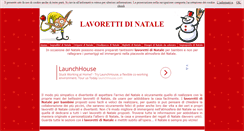 Desktop Screenshot of lavorettidinatale.it